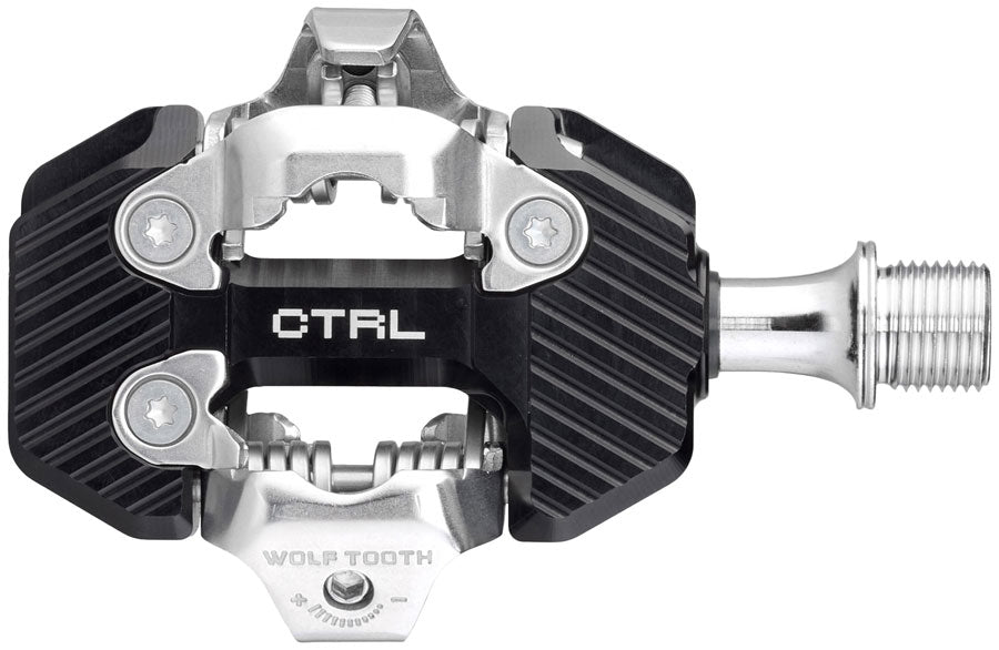 NEW Wolf Tooth CTRL Trail Clipless Pedals - Dual Sided Clipless, Alloy, 9/16", Pair, Shimano SPD - Around the Cycle