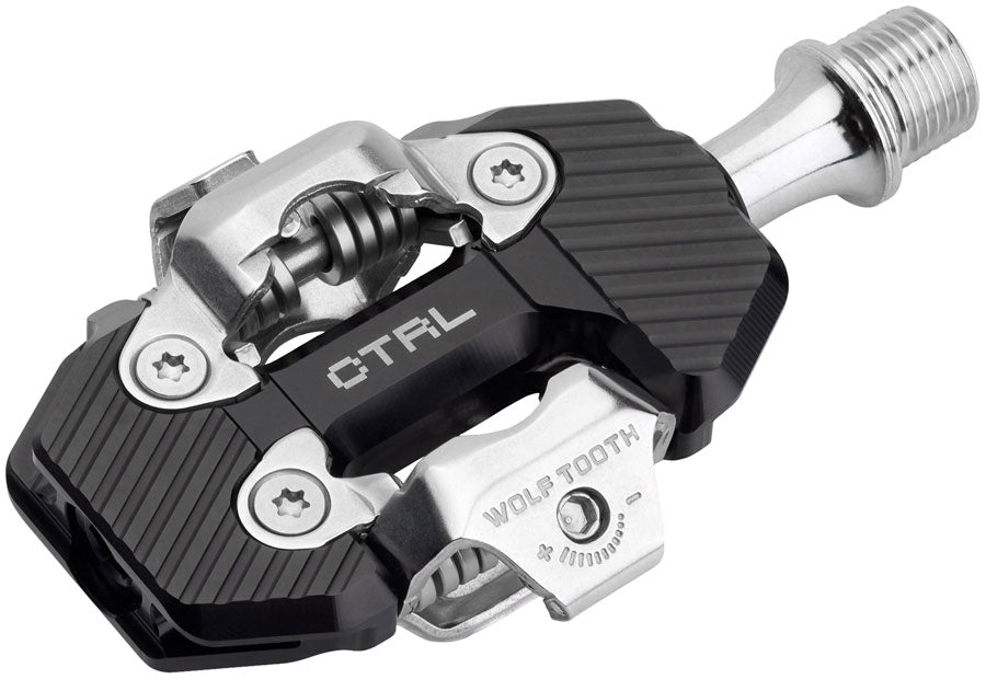NEW Wolf Tooth CTRL Trail Clipless Pedals - Dual Sided Clipless, Alloy, 9/16", Pair, Shimano SPD - Around the Cycle