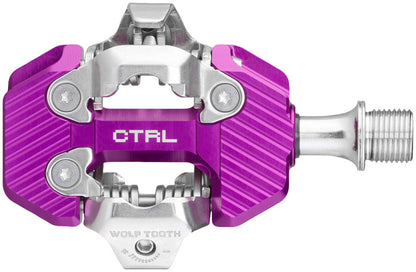 NEW Wolf Tooth CTRL Trail Clipless Pedals - Dual Sided Clipless, Alloy, 9/16", Pair, Shimano SPD - Around the Cycle