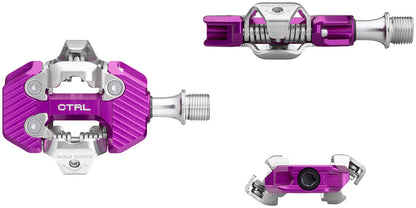 NEW Wolf Tooth CTRL Trail Clipless Pedals - Dual Sided Clipless, Alloy, 9/16", Pair, Shimano SPD - Around the Cycle