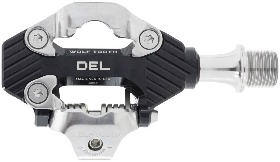 NEW Wolf Tooth DEL Gravel Race Clipless Pedals - Single Sided Clipless, Alloy, 9/16", Pair, Shimano SPD - Around the Cycle