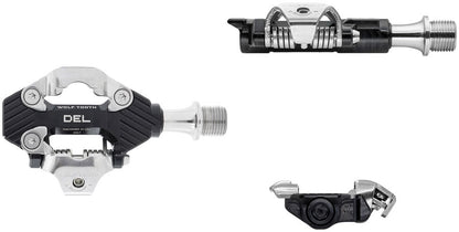 NEW Wolf Tooth DEL Gravel Race Clipless Pedals - Single Sided Clipless, Alloy, 9/16", Pair, Shimano SPD - Around the Cycle
