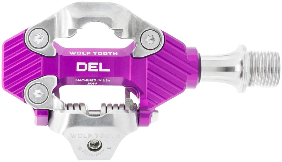 NEW Wolf Tooth DEL Gravel Race Clipless Pedals - Single Sided Clipless, Alloy, 9/16", Pair, Shimano SPD - Around the Cycle