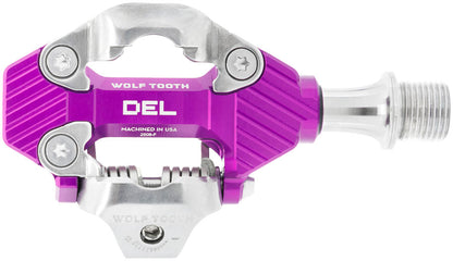 NEW Wolf Tooth DEL Gravel Race Clipless Pedals - Single Sided Clipless, Alloy, 9/16", Pair, Shimano SPD - Around the Cycle