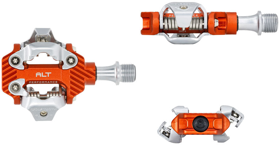 NEW Wolf Tooth ALT XC Performance Clipless Pedals - Dual Sided Clipless, Alloy, 9/16", Pair, Shimano SPD