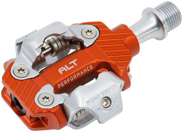 NEW Wolf Tooth ALT XC Performance Clipless Pedals - Dual Sided Clipless, Alloy, 9/16", Pair, Shimano SPD