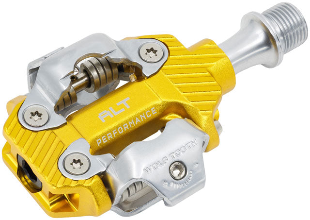 NEW Wolf Tooth ALT XC Performance Clipless Pedals - Dual Sided Clipless, Alloy, 9/16", Pair, Shimano SPD