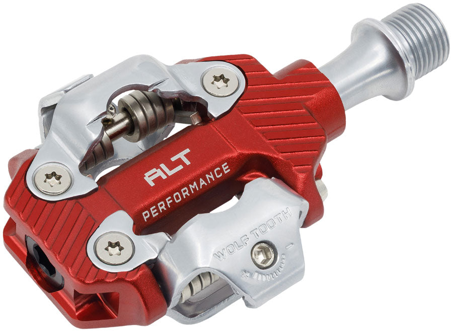 NEW Wolf Tooth ALT XC Performance Clipless Pedals - Dual Sided Clipless, Alloy, 9/16", Pair, Shimano SPD