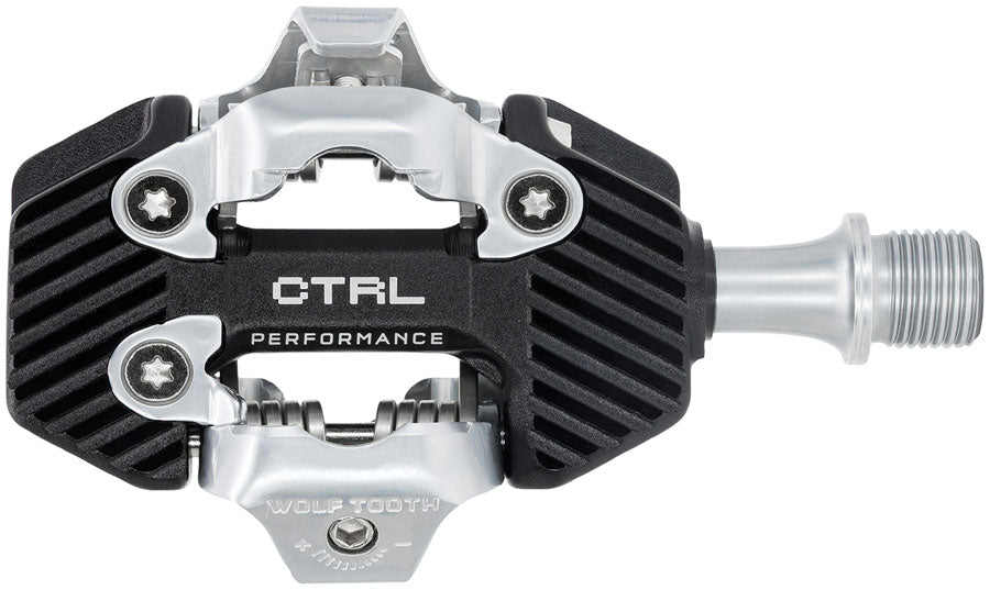 NEW Wolf Tooth CTRL Trail Performance Clipless Pedals - Dual Sided Clipless, Alloy, 9/16", Pair, Shimano SPD