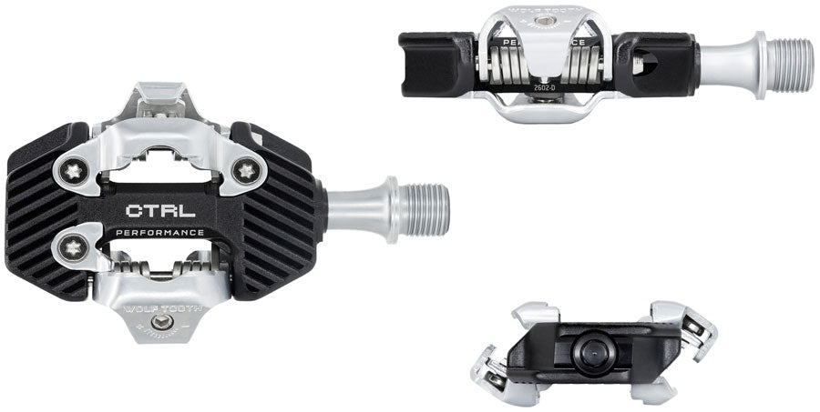 NEW Wolf Tooth CTRL Trail Performance Clipless Pedals - Dual Sided Clipless, Alloy, 9/16", Pair, Shimano SPD