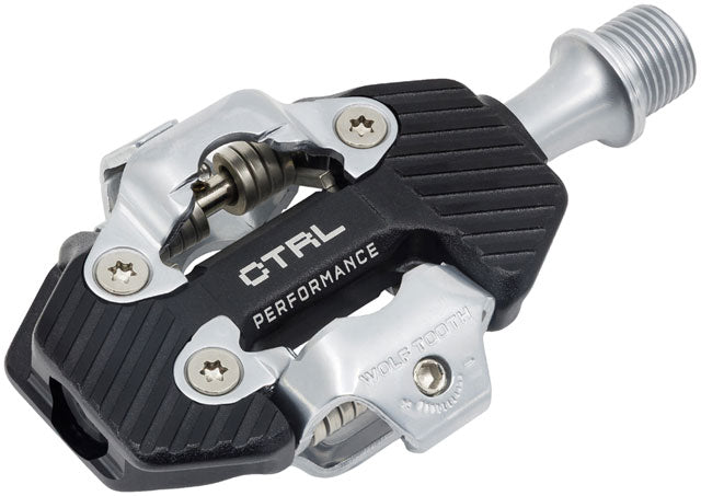 NEW Wolf Tooth CTRL Trail Performance Clipless Pedals - Dual Sided Clipless, Alloy, 9/16", Pair, Shimano SPD