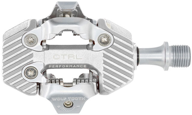 NEW Wolf Tooth CTRL Trail Performance Clipless Pedals - Dual Sided Clipless, Alloy, 9/16", Pair, Shimano SPD