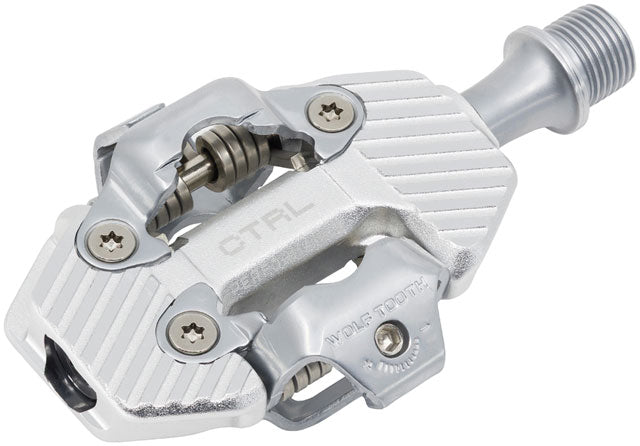 NEW Wolf Tooth CTRL Trail Performance Clipless Pedals - Dual Sided Clipless, Alloy, 9/16", Pair, Shimano SPD