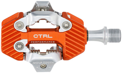 NEW Wolf Tooth CTRL Trail Performance Clipless Pedals - Dual Sided Clipless, Alloy, 9/16", Pair, Shimano SPD