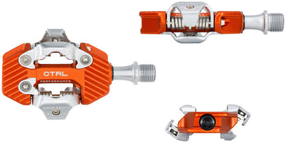 NEW Wolf Tooth CTRL Trail Performance Clipless Pedals - Dual Sided Clipless, Alloy, 9/16", Pair, Shimano SPD