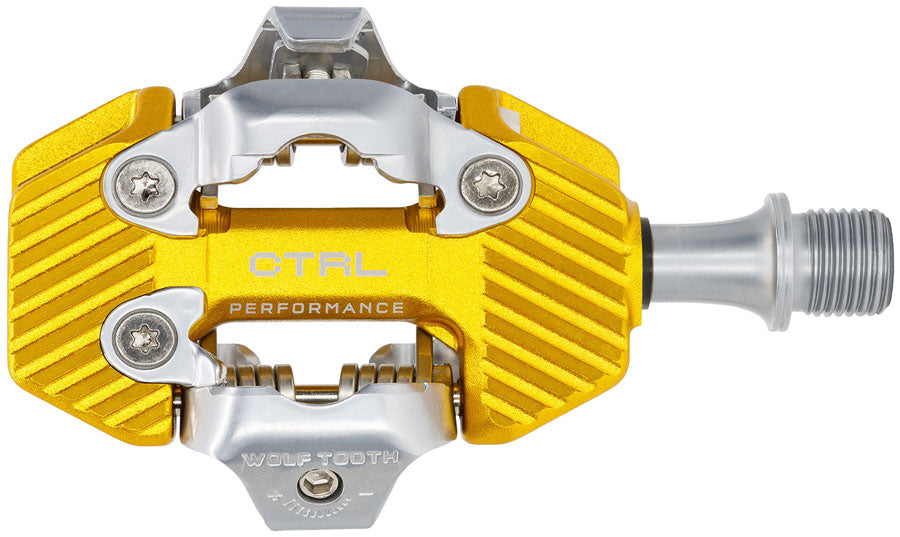 NEW Wolf Tooth CTRL Trail Performance Clipless Pedals - Dual Sided Clipless, Alloy, 9/16", Pair, Shimano SPD