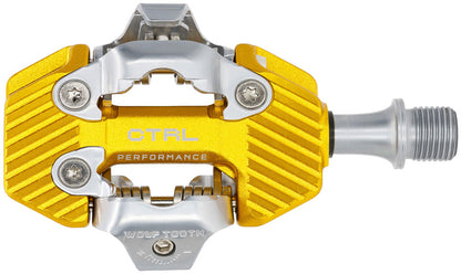 NEW Wolf Tooth CTRL Trail Performance Clipless Pedals - Dual Sided Clipless, Alloy, 9/16", Pair, Shimano SPD