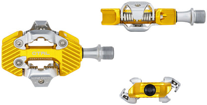 NEW Wolf Tooth CTRL Trail Performance Clipless Pedals - Dual Sided Clipless, Alloy, 9/16", Pair, Shimano SPD