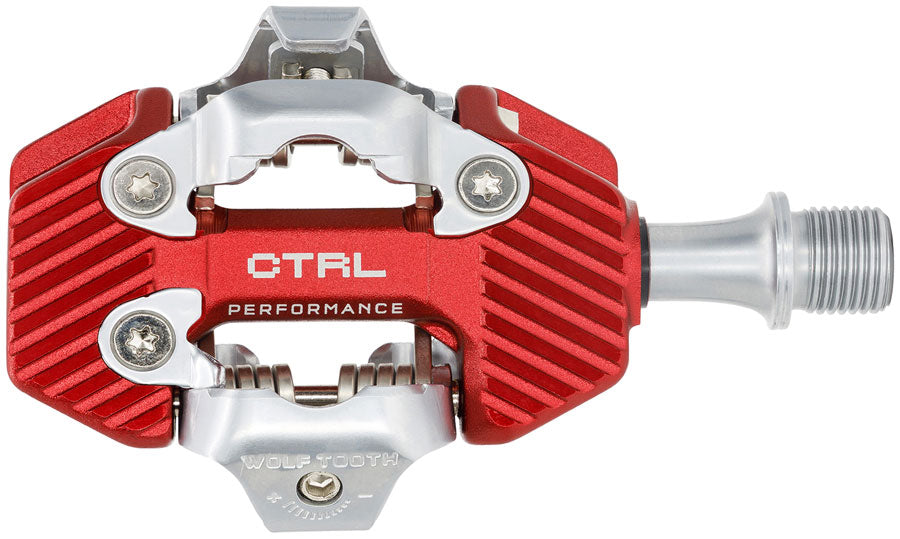 NEW Wolf Tooth CTRL Trail Performance Clipless Pedals - Dual Sided Clipless, Alloy, 9/16", Pair, Shimano SPD