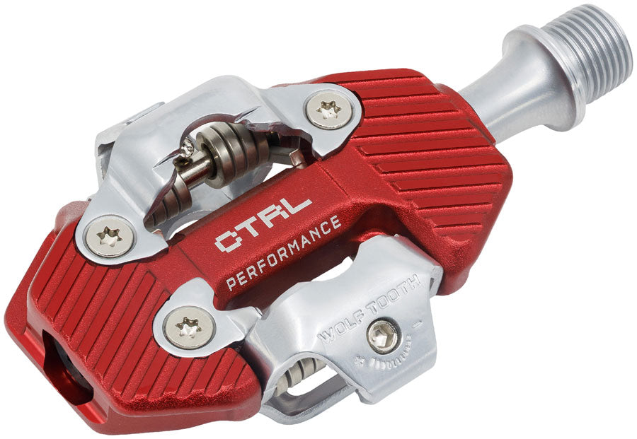 NEW Wolf Tooth CTRL Trail Performance Clipless Pedals - Dual Sided Clipless, Alloy, 9/16", Pair, Shimano SPD