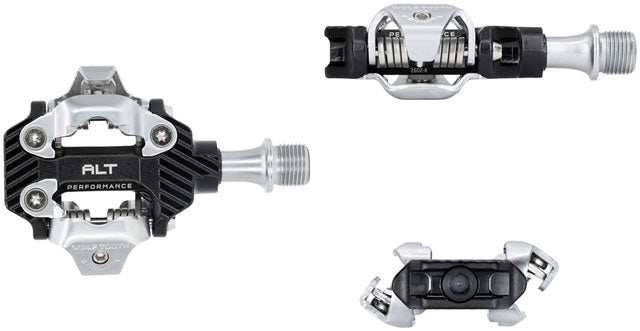 NEW Wolf Tooth ALT XC Performance Clipless Pedals - Dual Sided Clipless, Alloy, 9/16", Pair, Shimano SPD