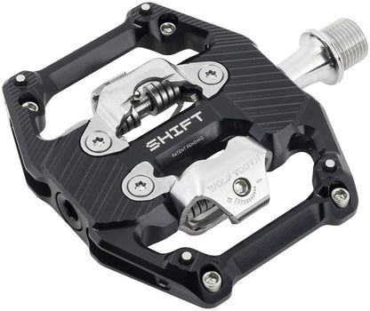 NEW Wolf Tooth SHIFT Gravity Clipless Pedals - Dual Sided Clipless, Alloy, 9/16", Pair, Shimano SPD