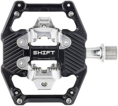 NEW Wolf Tooth SHIFT Gravity Clipless Pedals - Dual Sided Clipless, Alloy, 9/16", Pair, Shimano SPD
