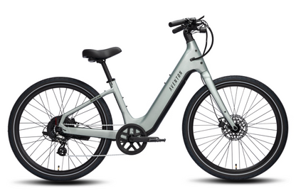NEW Aventon Pace 5 Step-Through Electric Commuter Bike — 750W, 75mi Range, Regen Braking