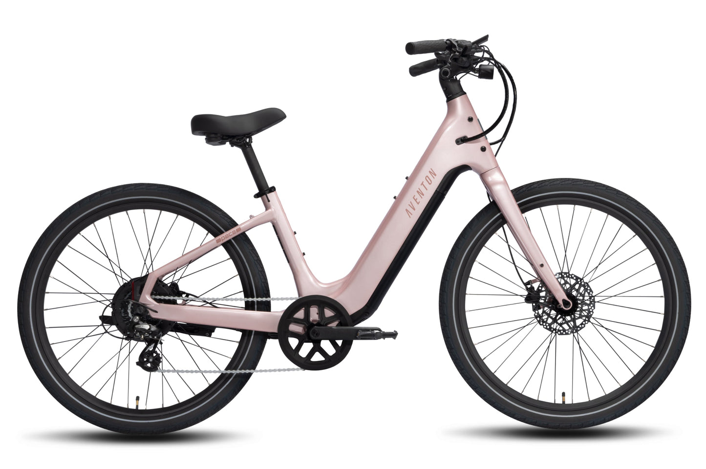 NEW Aventon Pace 5 Step-Through Electric Commuter Bike — 750W, 75mi Range, Regen Braking