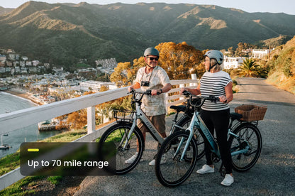 NEW Aventon Pace 4 Step-Through Electric Commuter Bike — 500W, 28mph Class 3, 70mi Range