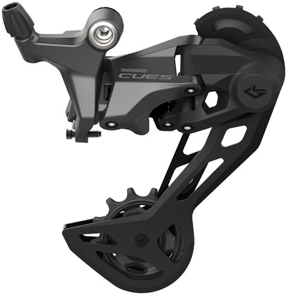 NEW Shimano CUES RD-U6020-SGS Rear Derailleur - 10-Speed, Shadow Design, Direct Attach, Long Cage, Black - Around the Cycle