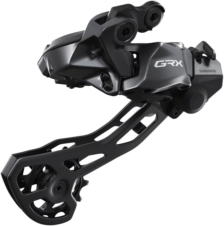 NEW Shimano GRX RD-RX825 Di2 Rear Derailleur - 12-Speed, Long Cage, With Clutch, For 2x, Black - Around the Cycle