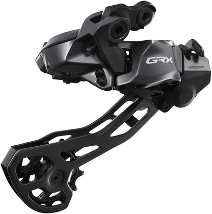 NEW Shimano GRX RD-RX825 Di2 Rear Derailleur - 12-Speed, Long Cage, With Clutch, For 2x, Black - Around the Cycle