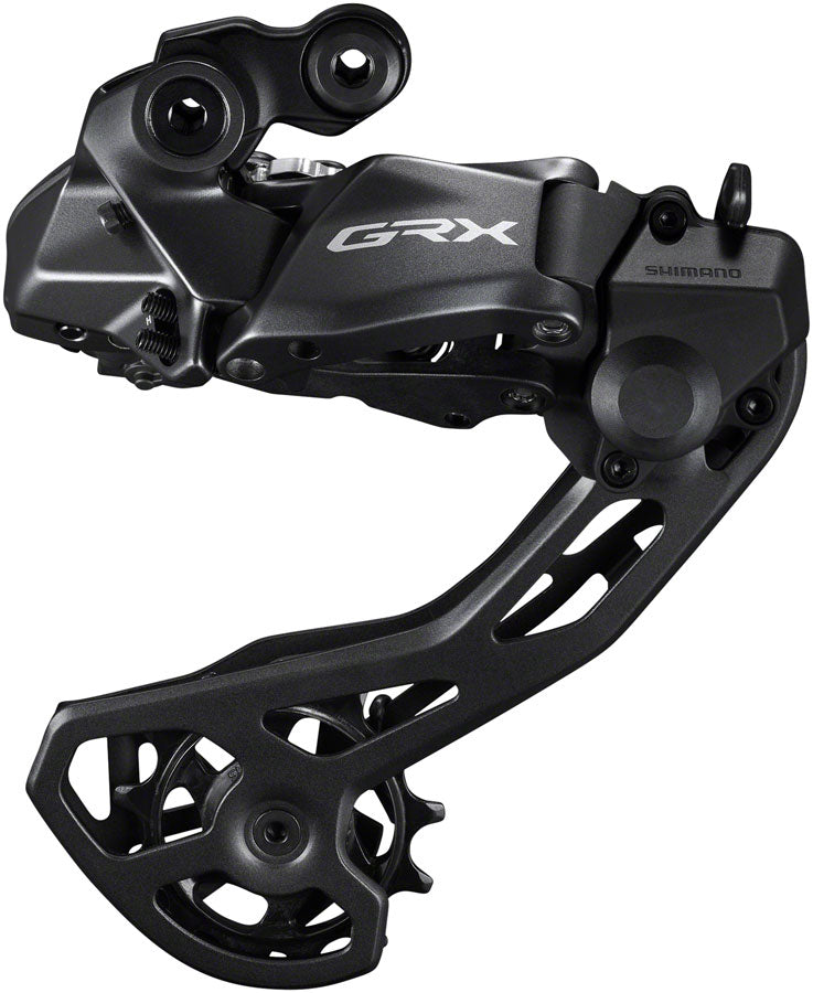 NEW Shimano GRX RD-RX825 Di2 Rear Derailleur - 12-Speed, Long Cage, With Clutch, For 2x, Black - Around the Cycle