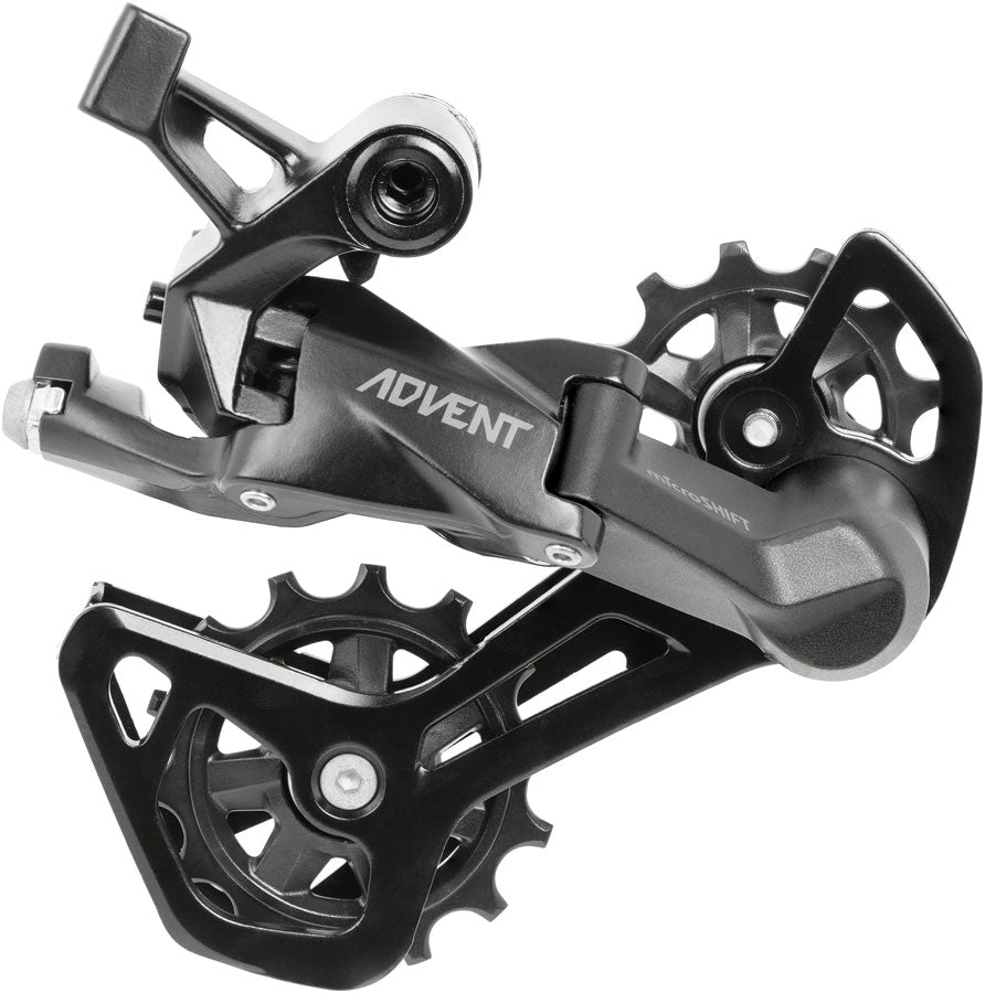 NEW microSHIFT ADVENT RD-M619M-B Rear Derailleur - 9-Speed, Medium Cage, Black
