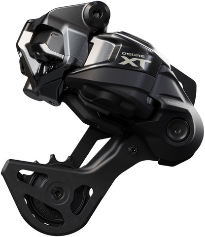 NEW Shimano Deore XT RD-M8250 Di2 Wireless Rear Derailleur - 12-Speed, Long Cage, Shadow ES, Black/Gray