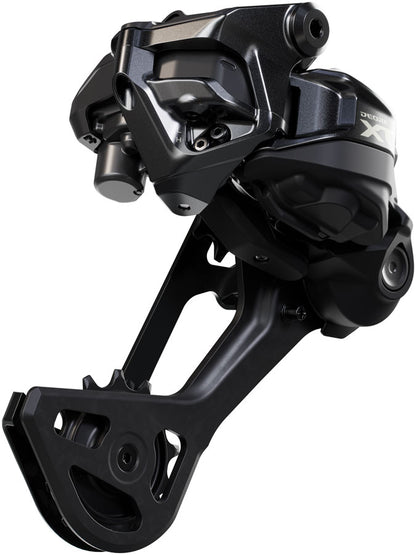 NEW Shimano Deore XT RD-M8250 Di2 Wireless Rear Derailleur - 12-Speed, Long Cage, Shadow ES, Black/Gray