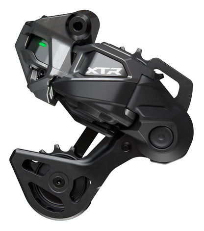 NEW Shimano XTR RD-M9250-SGS Di2 Wireless Rear Derailleur - 12-Speed, Shadow ES, Black/Gray