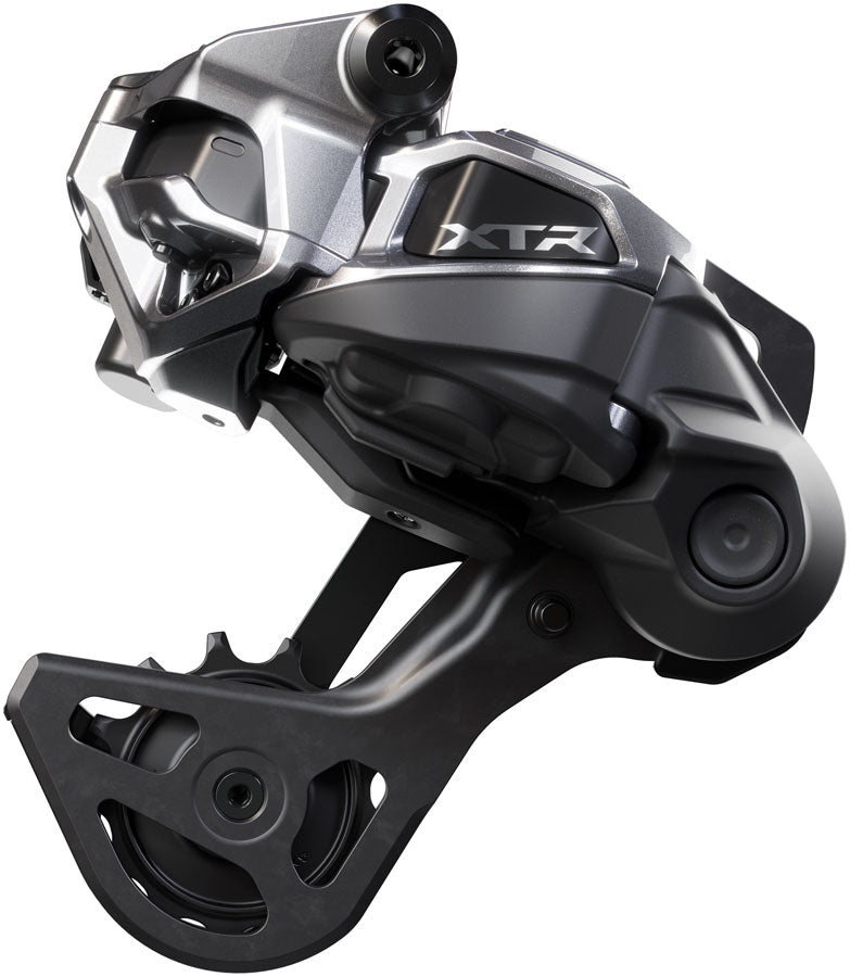 NEW Shimano XTR RD-M9250-SGS Di2 Wireless Rear Derailleur - 12-Speed, Shadow ES, Black/Gray - Around the Cycle