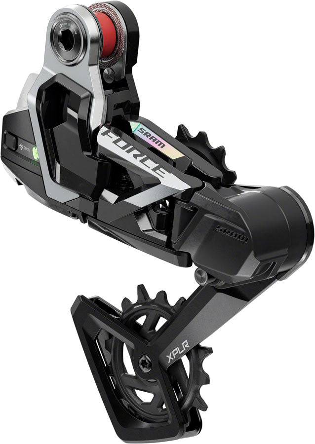 NEW SRAM Force XPLR AXS Rear Derailleur - For Force XPLR 1x, 13-Speed, 46t Max, UDH Hangerless, (Battery Not Included), Black/Silver, E1 - Around the Cycle