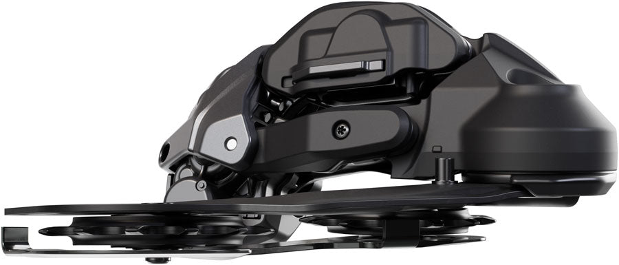 NEW Shimano Deore RD-M6250-SGS Di2 Wireless Rear Derailleur - 12-Speed, Long Cage, Shadow ES, Black/Gray - Around the Cycle