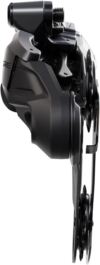 NEW Shimano Deore RD-M6250-SGS Di2 Wireless Rear Derailleur - 12-Speed, Long Cage, Shadow ES, Black/Gray - Around the Cycle