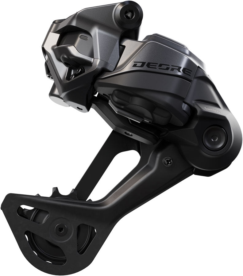 NEW Shimano Deore RD-M6250-SGS Di2 Wireless Rear Derailleur - 12-Speed, Long Cage, Shadow ES, Black/Gray - Around the Cycle