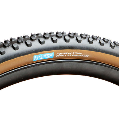 NEW Rene Herse Pumpkin Ridge Endurance 650Bx42mm Tubeless Tire Set (2) Dark Tan Wall