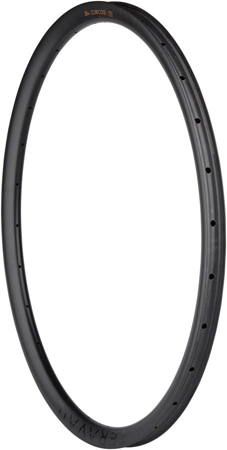NEW Teravail Circos Gravel Rim - 700c, Disc Brake, Matte Carbon