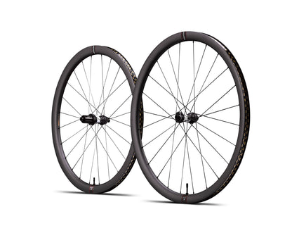 NEW Reserve Wheels Reserve 34/37 Turbulent Aero Wheelset - 700, 12 x 100/12 x 142, Center-Lock, Carbon, DT350