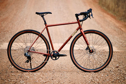 NEW Wilde Rambler SL Steel Gravel / All-Arounder Bike with Carbon Fork - Copper Metallic