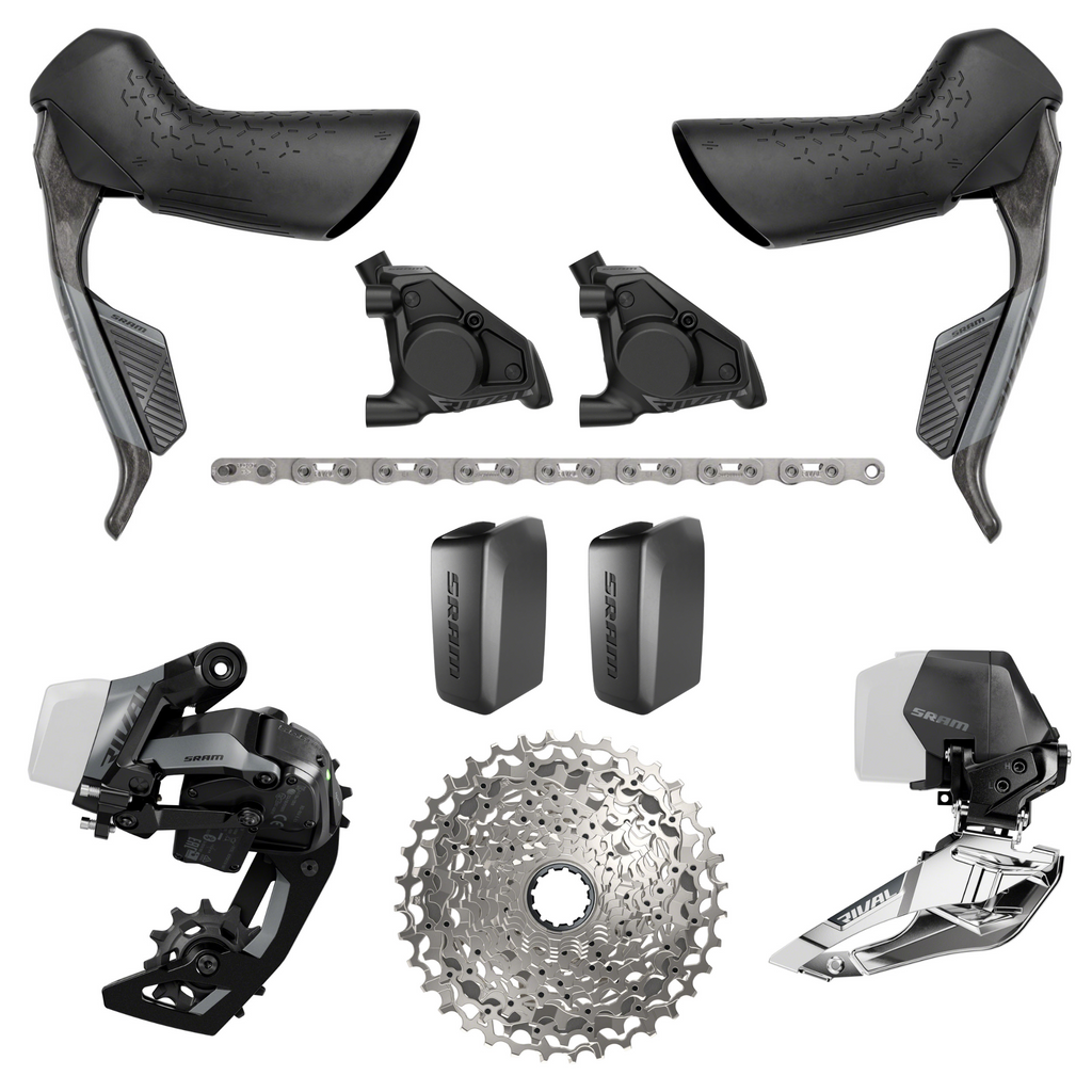 NEW SRAM Rival AXS E1 Groupset Kit - 2x12, 36t Max, Road