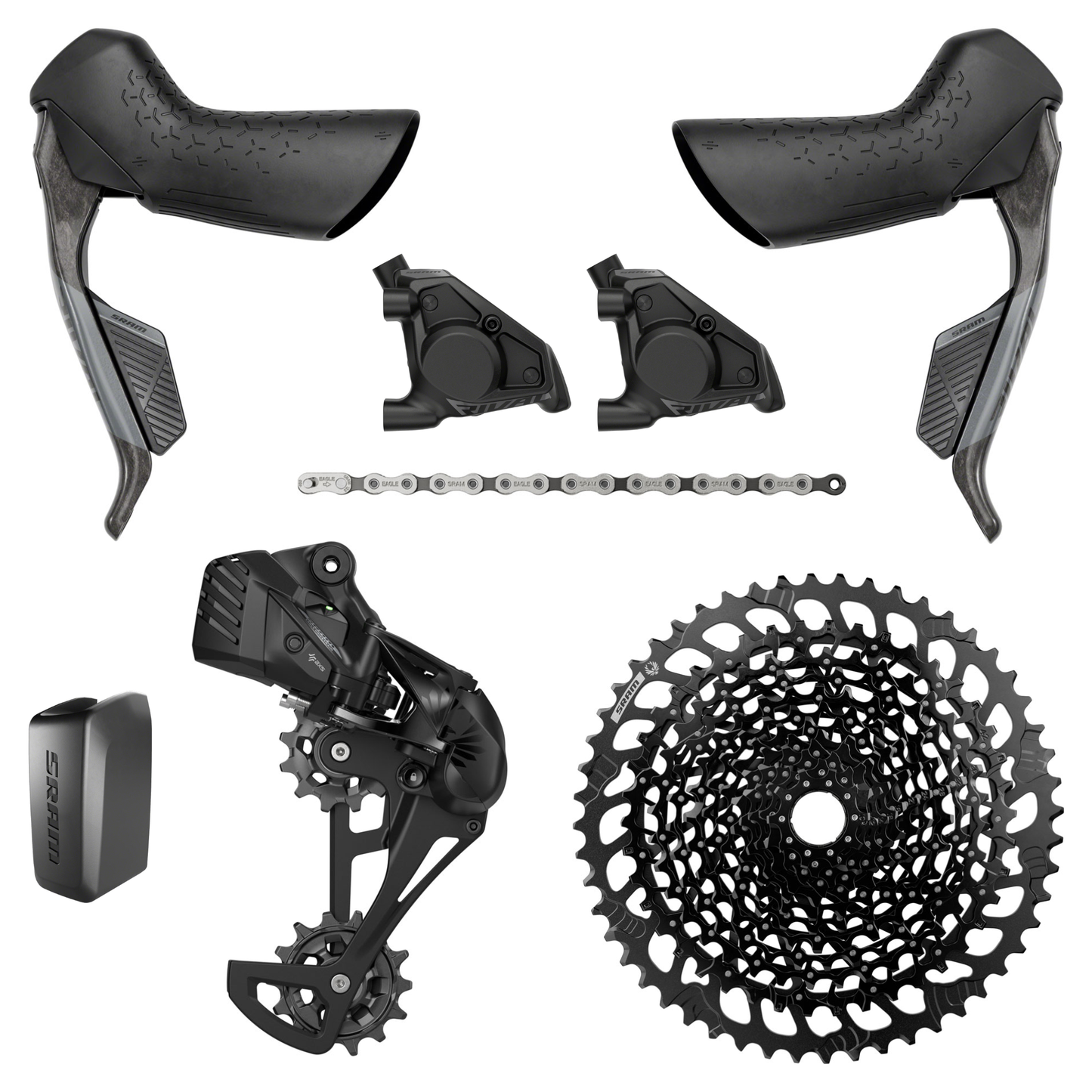NEW SRAM Rival E1 / S500 Eagle AXS Mullet Groupset Kit, 1x12, Gravel