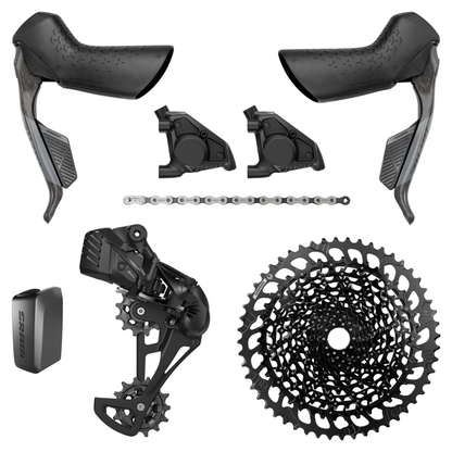 NEW SRAM Rival E1 / S500 Eagle AXS Mullet Groupset Kit, 1x12, Gravel
